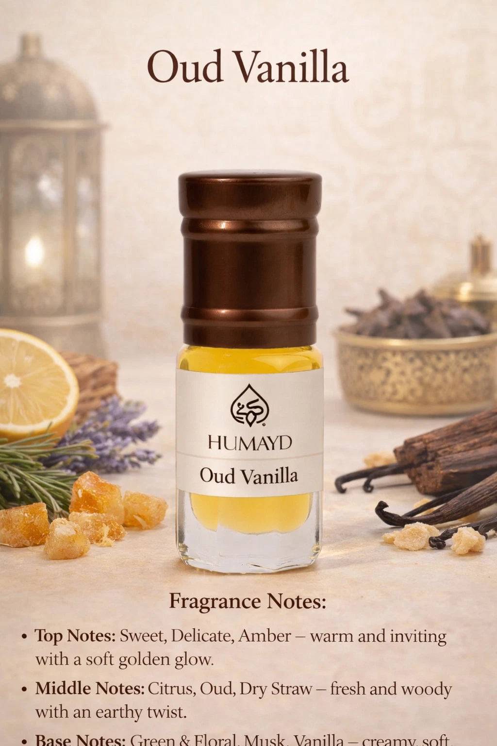 HUMAYD Perfume Oil Unisex | Musk | Oud | Attar | Fragrance | Roll On | Choose Any Scent 3ml