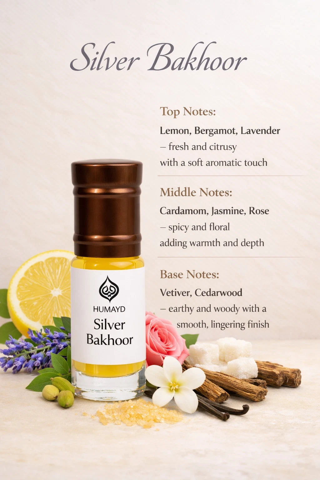 HUMAYD Perfume Oil Unisex | Musk | Oud | Attar | Fragrance | Roll On | Choose Any Scent 3ml