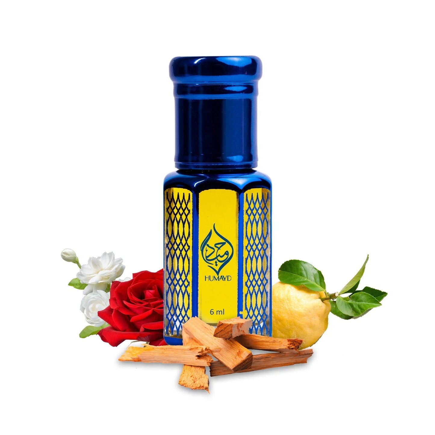 Musk Sabaya Perfume Oil by Humayd Floral Arabian Attar Alcohol Free Roll on 6ml
