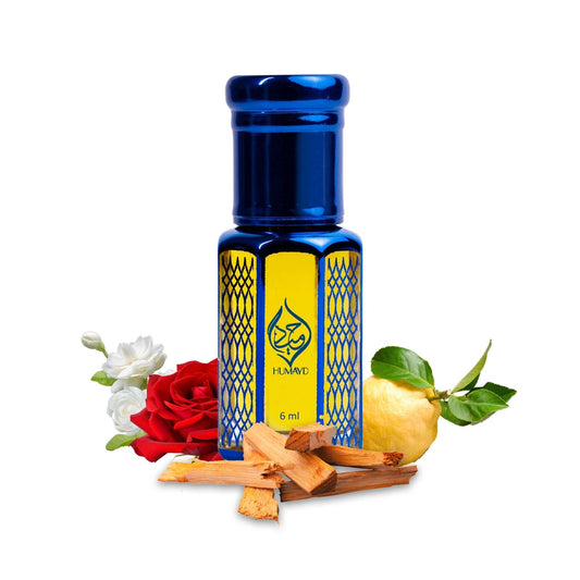Musk Sabaya Perfume Oil by Humayd Floral Arabian Attar Alcohol Free Roll on 6ml
