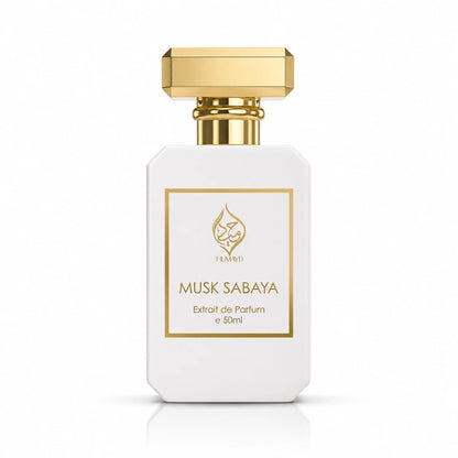 Musk Sabaya Extrait De Parfum Arabian Musk Floral Unisex Perfume by Humayd 50ml