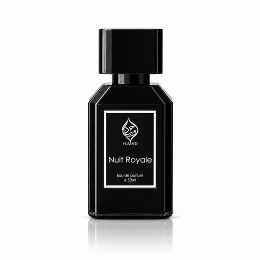 Nuit Royale Eau De Parfum Men's Oud Perfume Woody Arabian Niche by Humayd 50ml