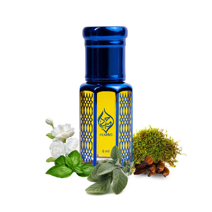 Musk Royal Perfume Oil by Humayd Woody Arabian Attar Alcohol Free Fragrance 6ml