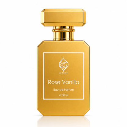 Rose Vanilla Perfume Gourmand Rose Floral Vanilla Long Lasting EDP Unisex 50ml