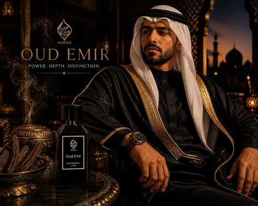 Oud Emir Woody Oud Perfume for Men Arabic Niche Extrait de Parfum by Humayd 50ml