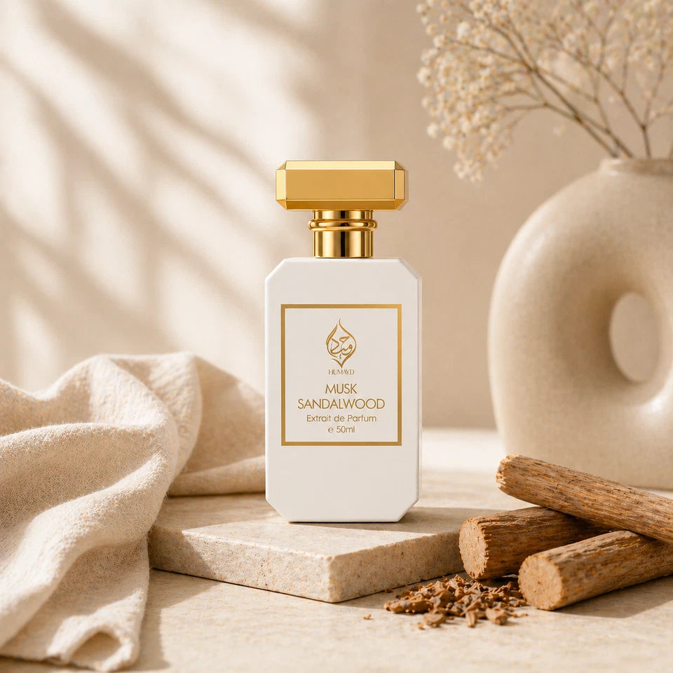 Musk Sandalwood Extrait de Parfum Woody Musk Perfume Unisex Long Lasting 50ml