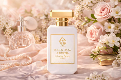 English Pear & Freesia Perfume for Women Fruity Musk Rose Extrait de Parfum 50ml