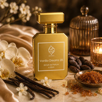 Vanilla Dreams 28 Arabian Gourmand Vanilla Unisex Extrait de Parfum Humayd 50ml