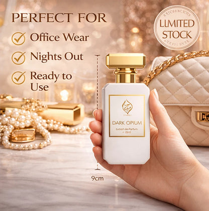 Dark Opium Womens Extrait de Parfum Niche Coffee Vanilla Floral Fragrance 50ml