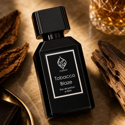 Tobacco Blaze Mens Perfume Arabian Tobacco Leather Oud Perfume Spray Humayd 50ml