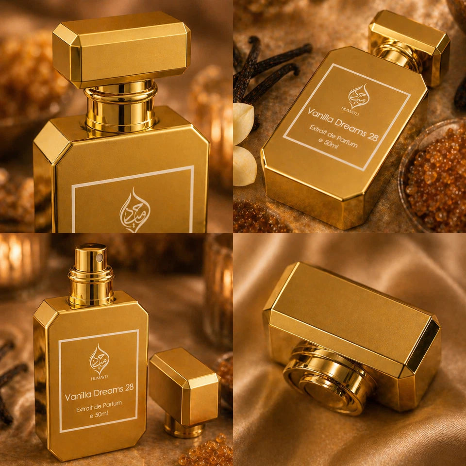Vanilla Dreams 28 Arabian Gourmand Vanilla Unisex Extrait de Parfum Humayd 50ml