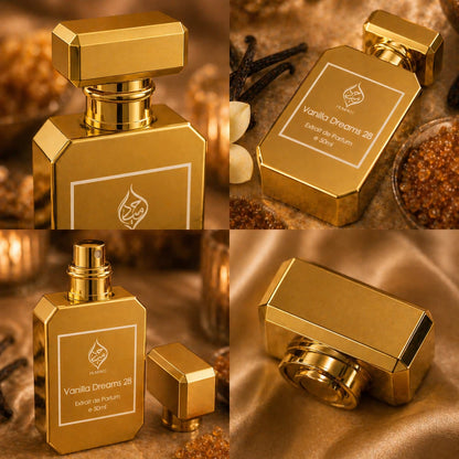 Vanilla Dreams 28 Arabian Gourmand Vanilla Unisex Extrait de Parfum Humayd 50ml