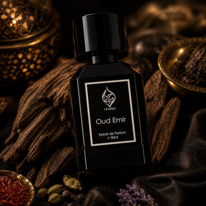 Oud Emir Woody Oud Perfume for Men Arabic Niche Extrait de Parfum by Humayd 50ml