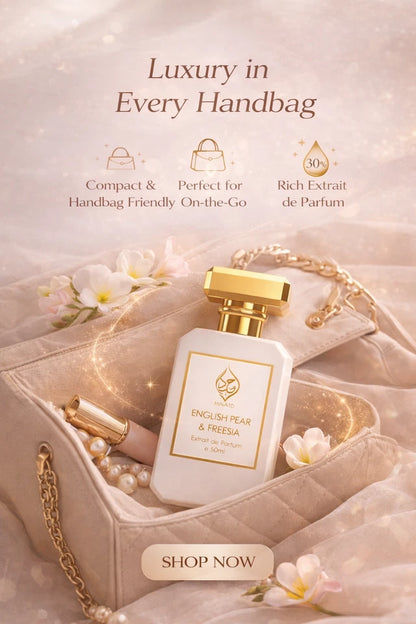 English Pear & Freesia Perfume for Women Fruity Musk Rose Extrait de Parfum 50ml