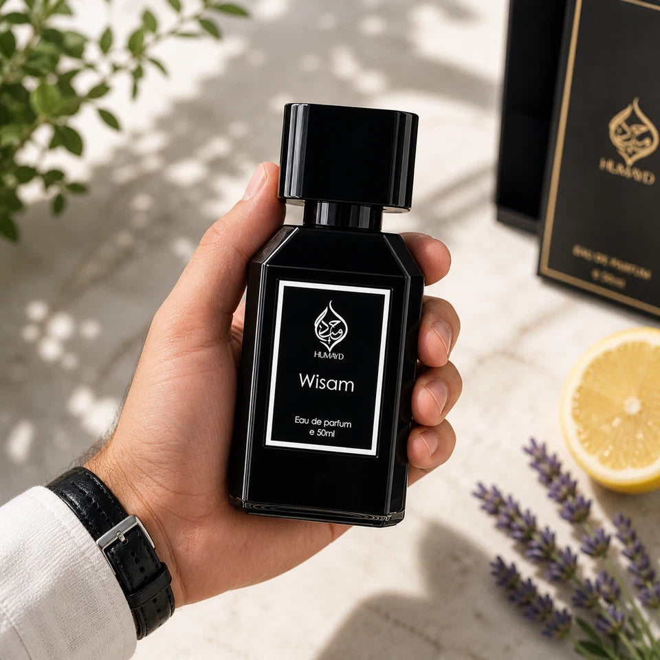 Wisam Perfume for Men Fresh Woody Oud Arabian Long Lasting EDP Spray Humayd 50ml