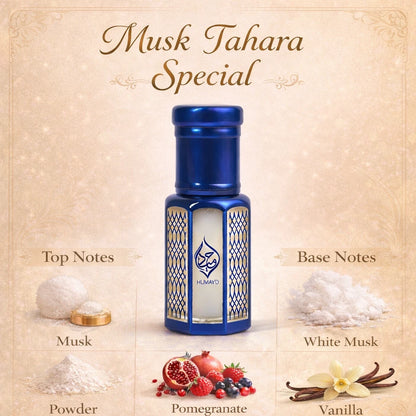 6ml Musk Perfume Oils – Arabian Attar Roll-On, Long Lasting & Alcohol Free