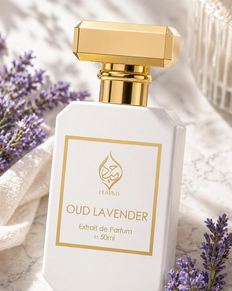 Oud Lavender Extrait de Parfum Spicy Aromatic Oud Unisex Perfume by Humayd 50ml