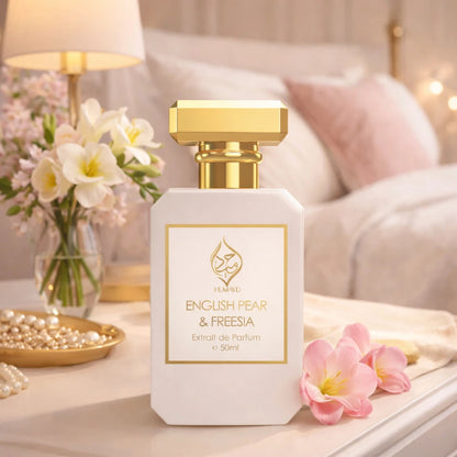 English Pear & Freesia Perfume for Women Fruity Musk Rose Extrait de Parfum 50ml