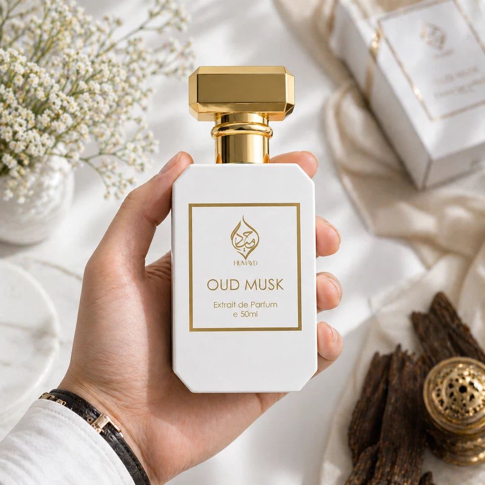 Oud Musk Extrait de Parfum Musk Oud Floral Perfume Long Lasting Unisex 50ml