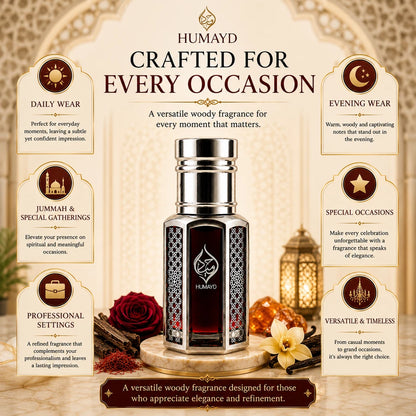 Musk Kaaba Perfume Oil Concentrated Musk Oud Perfume Attar Alcohol free 6ml