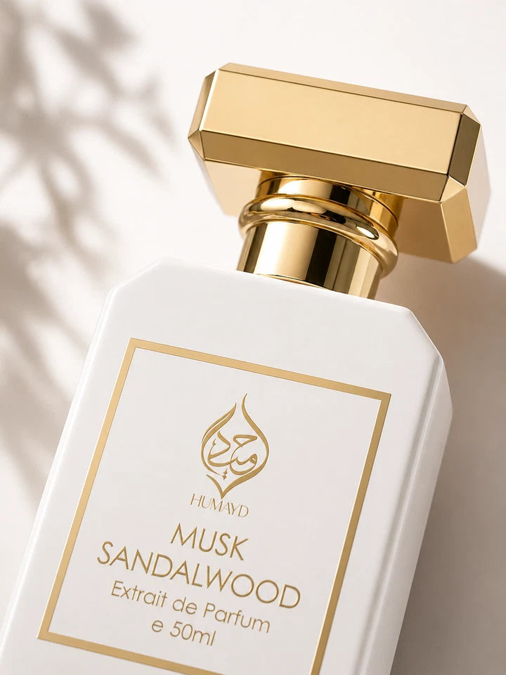 Musk Sandalwood Extrait de Parfum Woody Musk Perfume Unisex Long Lasting 50ml