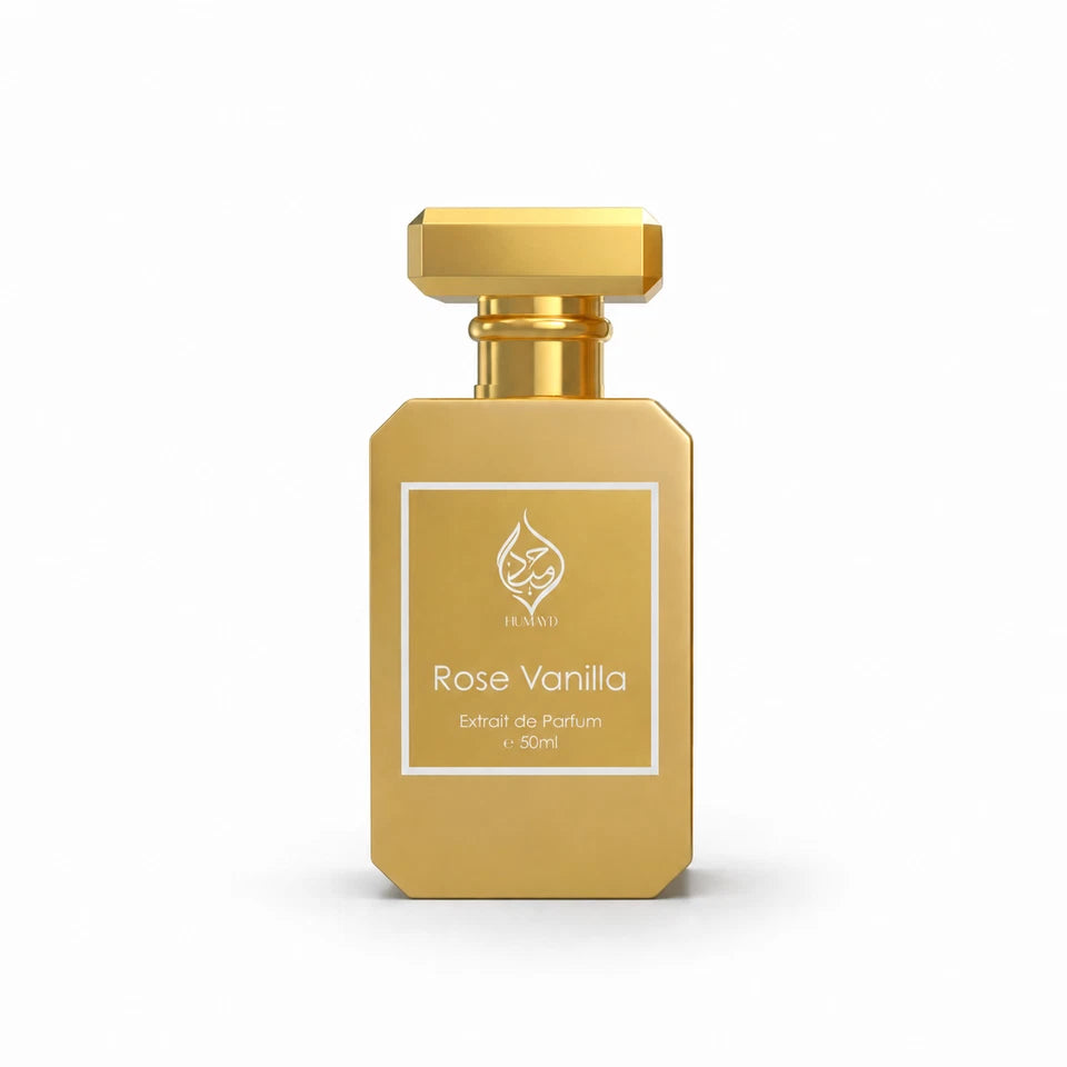 Rose Vanilla Perfume Gourmand Rose Floral Vanilla Long Lasting EDP Unisex 50ml
