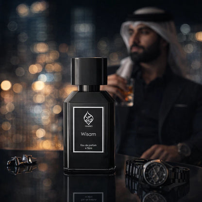 Wisam Perfume for Men Fresh Woody Oud Arabian Long Lasting EDP Spray Humayd 50ml