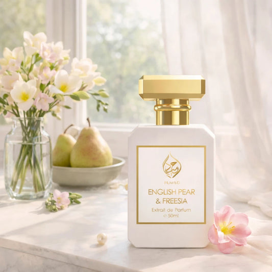 English Pear & Freesia Perfume for Women Fruity Musk Rose Extrait de Parfum 50ml