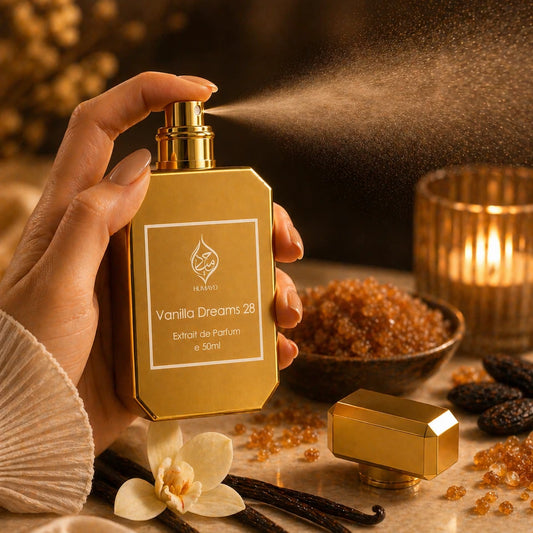 Vanilla Dreams 28 Arabian Gourmand Vanilla Unisex Extrait de Parfum Humayd 50ml