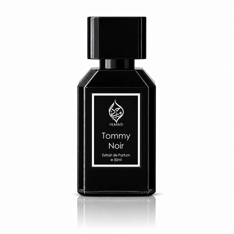 Tommy Noir Mens Perfume Woody Spicy Leather Niche Extrait de Parfum Humayd 50ml