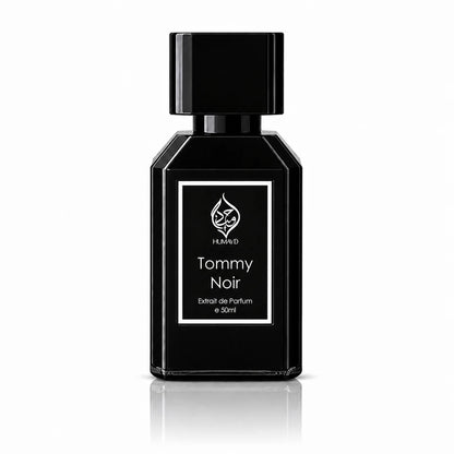 Tommy Noir Mens Perfume Woody Spicy Leather Niche Extrait de Parfum Humayd 50ml