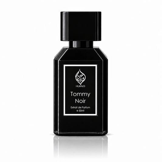 Tommy Noir Mens Perfume Woody Spicy Leather Niche Extrait de Parfum Humayd 50ml