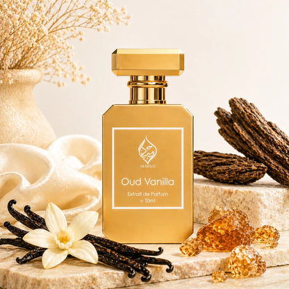 Oud Vanilla Gourmand Arabian Vanilla Oud Perfume Long Lasting Unisex Spray 50ml