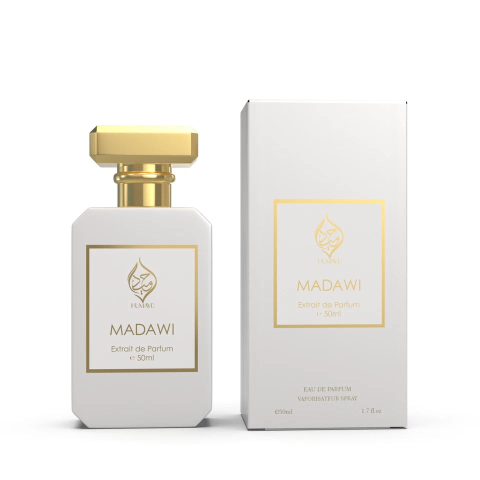 Madawi Extrait de Parfum Unisex Arabian Perfume Premium Long Lasting Humayd 50ml