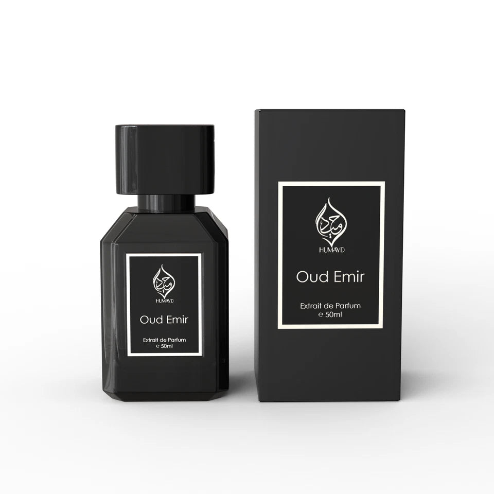 Oud Emir Woody Oud Perfume for Men Arabic Niche Extrait de Parfum by Humayd 50ml