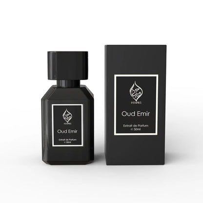 Oud Emir Woody Oud Perfume for Men Arabic Niche Extrait de Parfum by Humayd 50ml