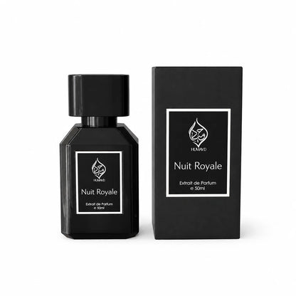 Nuit Royale Eau De Parfum Men's Oud Perfume Woody Arabian Niche by Humayd 50ml