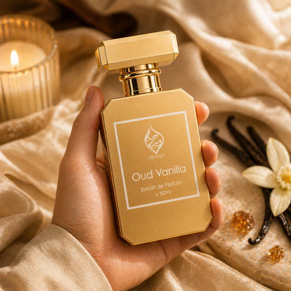 Oud Vanilla Gourmand Arabian Vanilla Oud Perfume Long Lasting Unisex Spray 50ml
