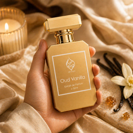Oud Vanilla Gourmand Arabian Vanilla Oud Perfume Long Lasting Unisex Spray 50ml