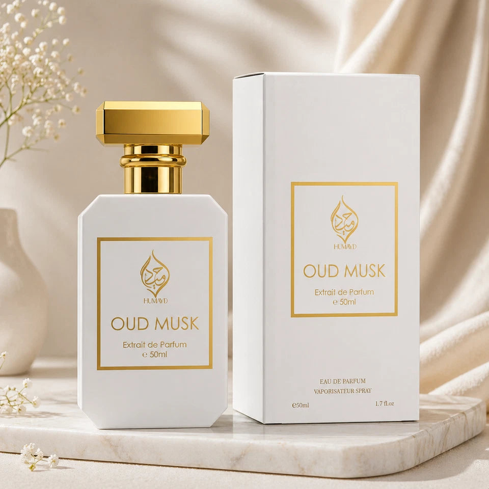 Oud Musk Extrait de Parfum Musk Oud Floral Perfume Long Lasting Unisex 50ml